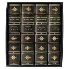 4 Volumes. Winston Churchill, Marlborough: His Life & Times.