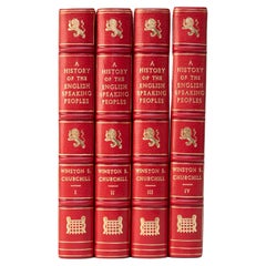 4 Volumes, Winston S. Churchill, History of English Speaking Peoples