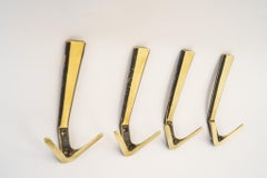 4 wall hooks by hertha baller vienna around 1950s
