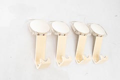 4 Wall Hooks Vienna, 1970s ( priced and sold per piece )