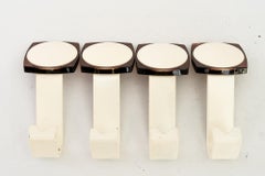 4 Wall Hooks Vienna, 1970s ( priced and sold per piece )