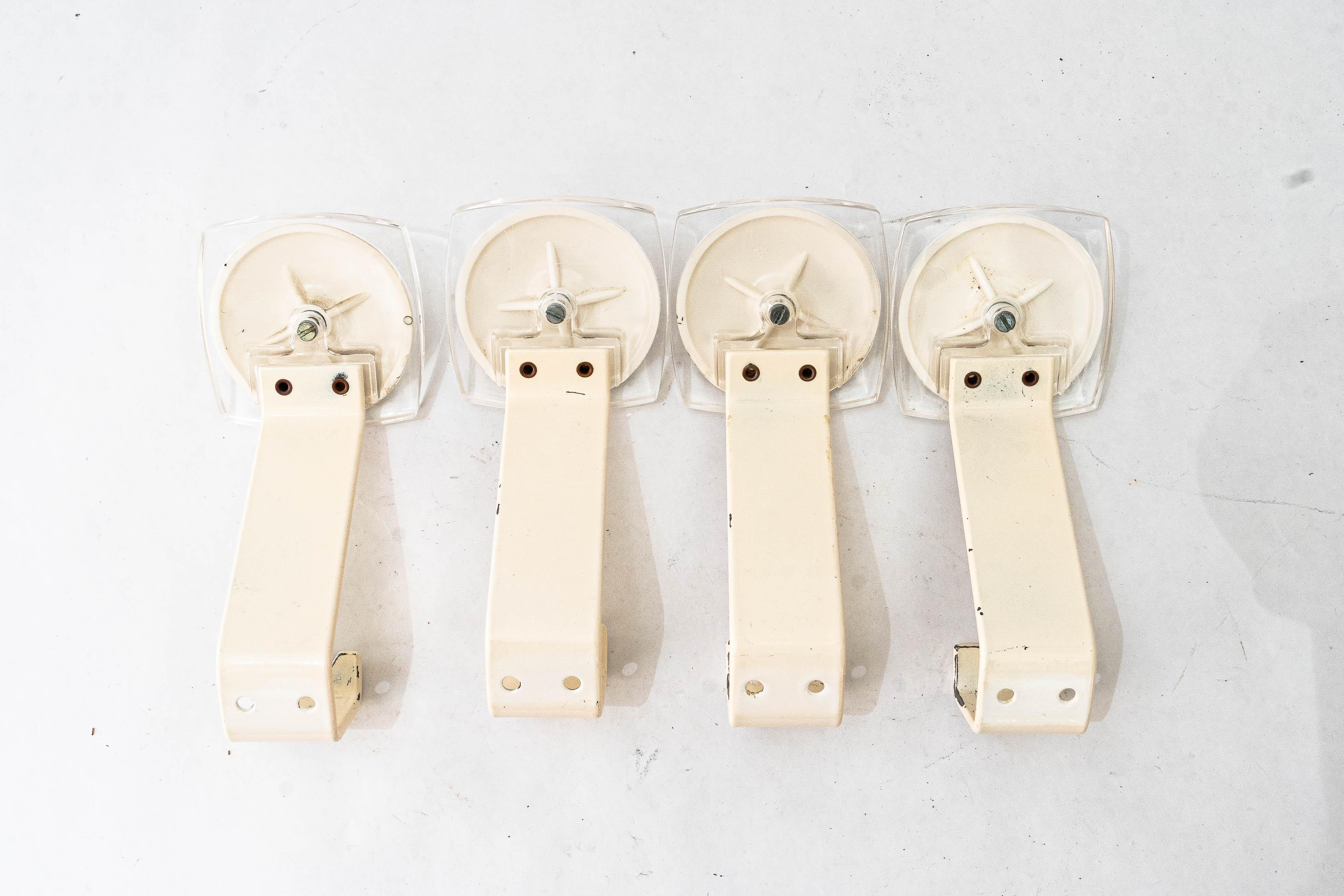 Austrian 4 Wall Hooks Vienna, 1970s ( priced and sold per piece ) For Sale