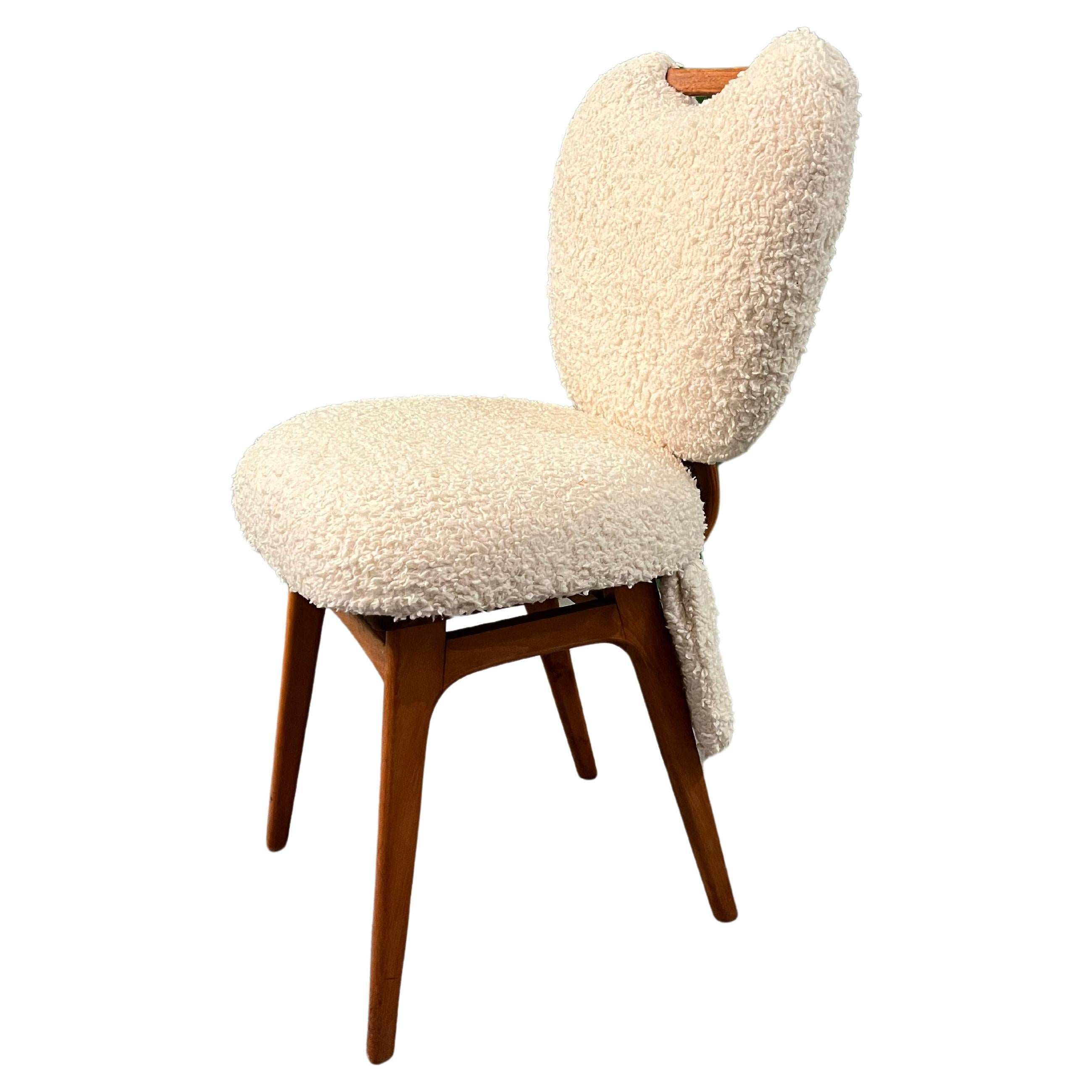 4 white Teddy Chairs by Markus Friedrich Staab  For Sale