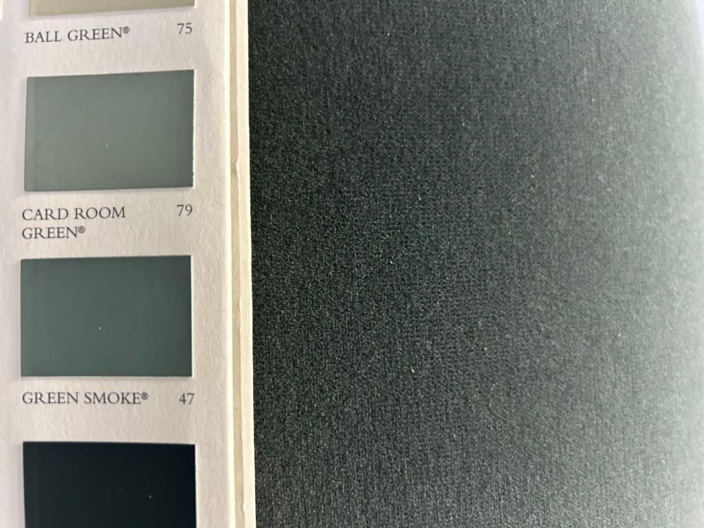 4 William Yeoward „Limpton“ Esszimmerstühle „Limpton“ aus grünem Samt im Angebot 7