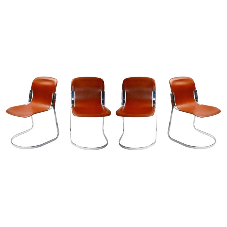 Willy Rizzo Dining Chairs For Sale