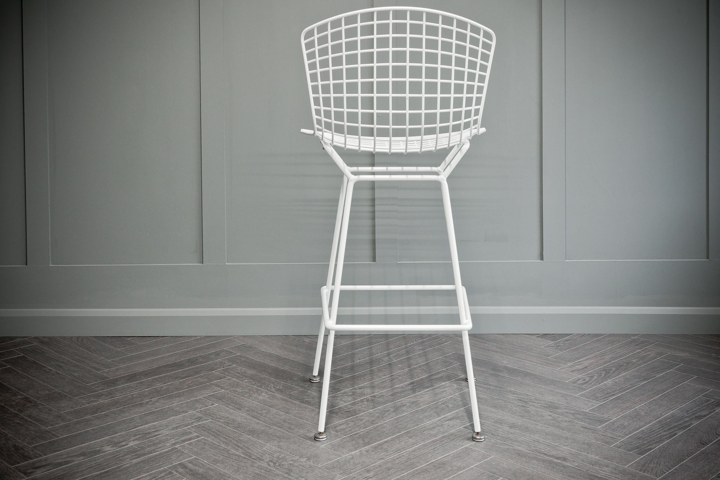 4 Wire Bar Stools by Harry Bertoia for Knoll 5