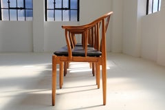 Four China Chairs Model 4283 Hans J. Wegner Fritz Hansen 1986 in Cherry Wood