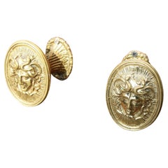 Antique 4 x Medusa Handles for Jack