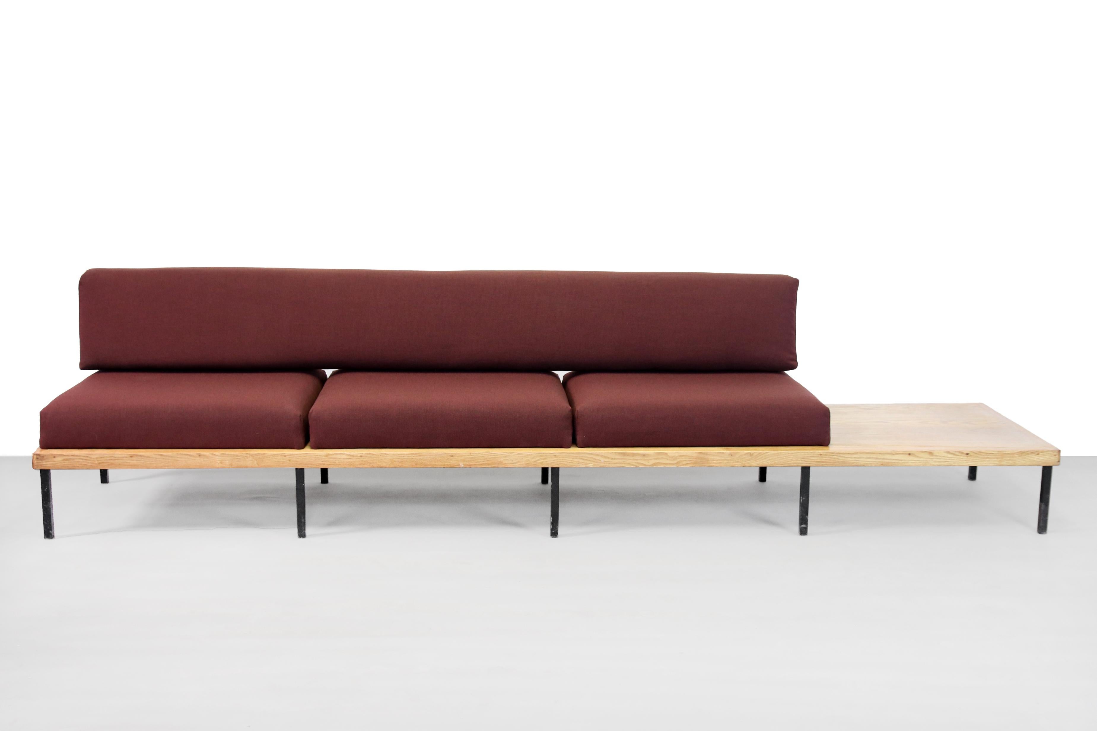 wooden bench sofa design