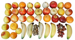 40 Antique & Vintage Assorted Artificial Fake Faux Wax Centerpiece Display Fruit