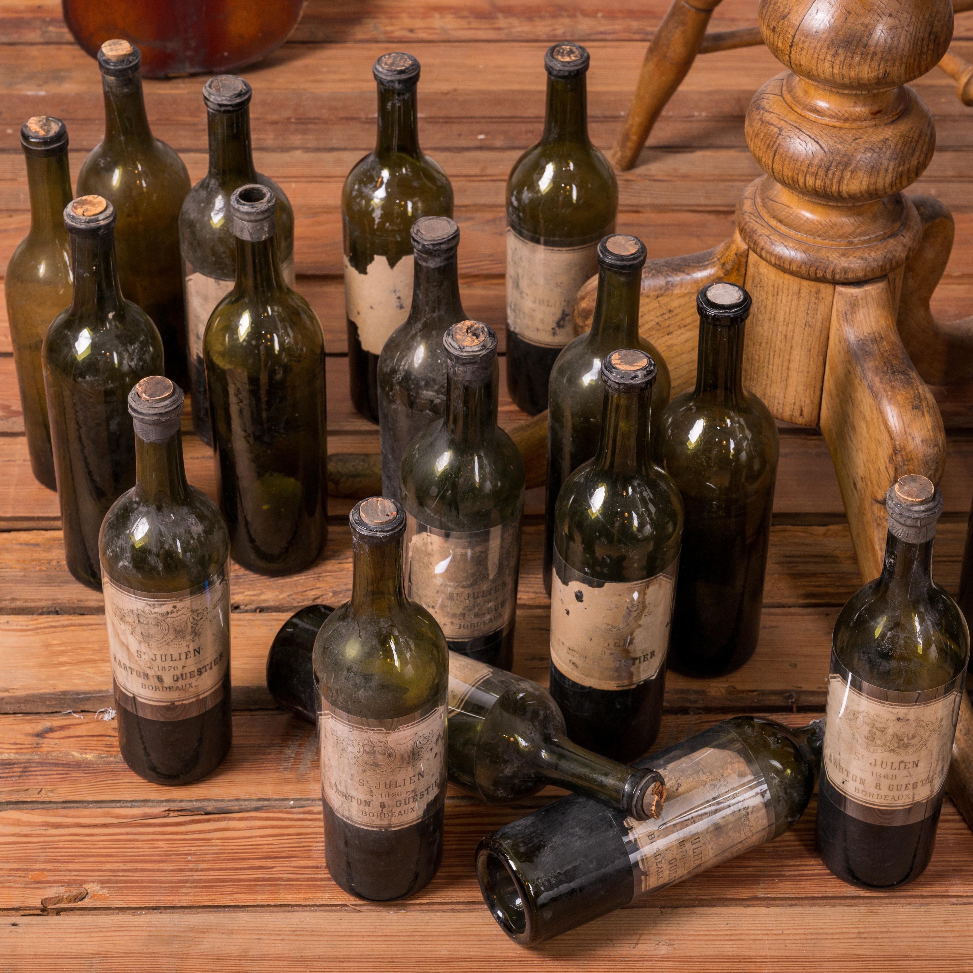 40 bouteilles de Bordeaux Barton & Guestier St. Julien - Histoire de Savannah en vente 5
