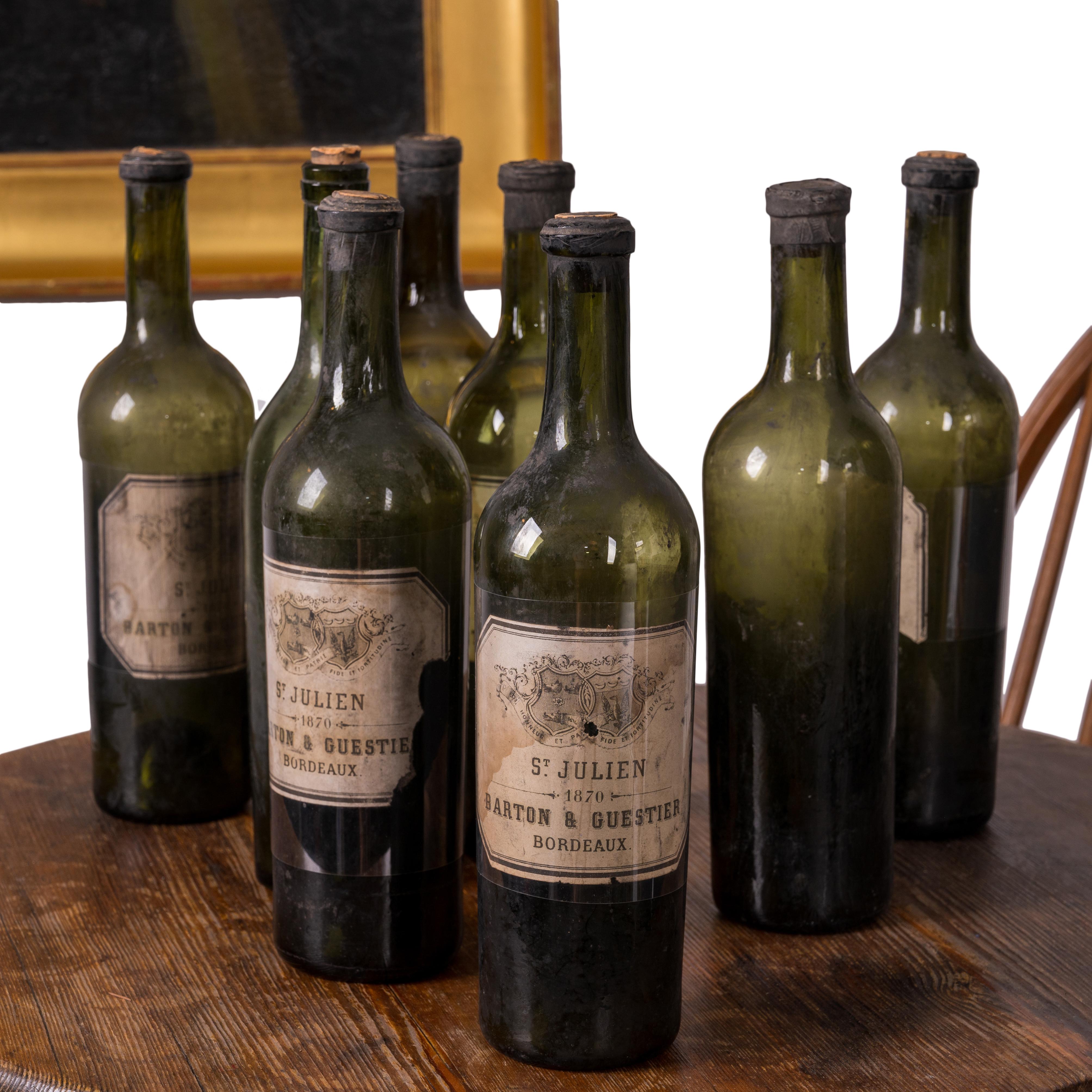 Français 40 bouteilles de Bordeaux Barton & Guestier St. Julien - Histoire de Savannah en vente
