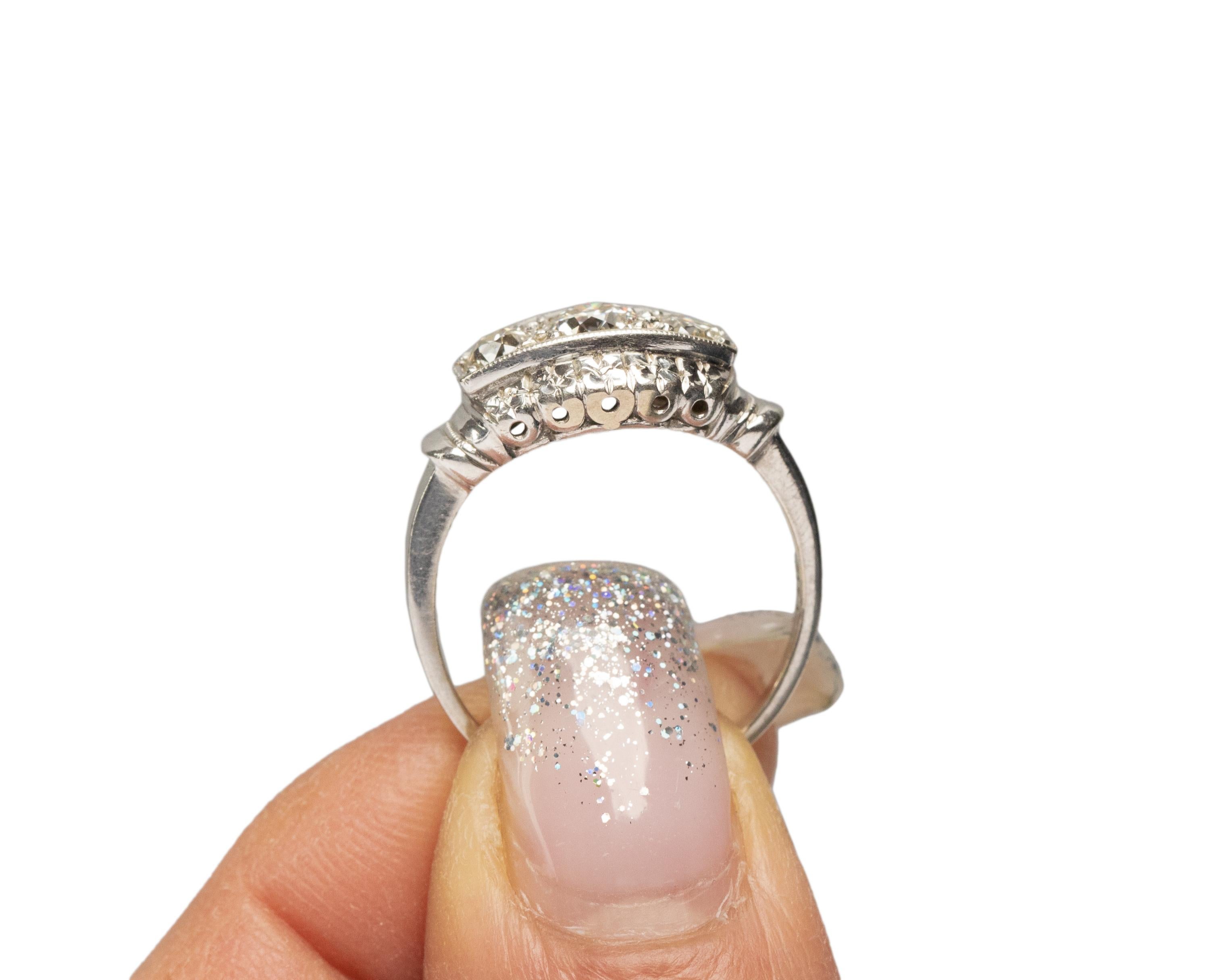 Women's or Men's .40 Carat Brilliant Cut Engagement Ring  For Sale