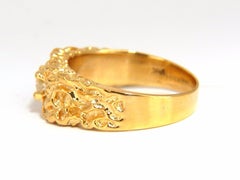 .40 Carat Diamond Nugget Men's Ring 18 Karat