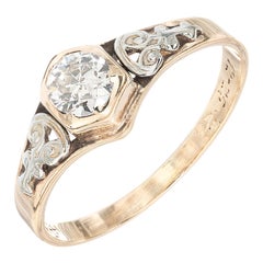 .40 Carat Diamond Yellow White Gold Engagement Ring