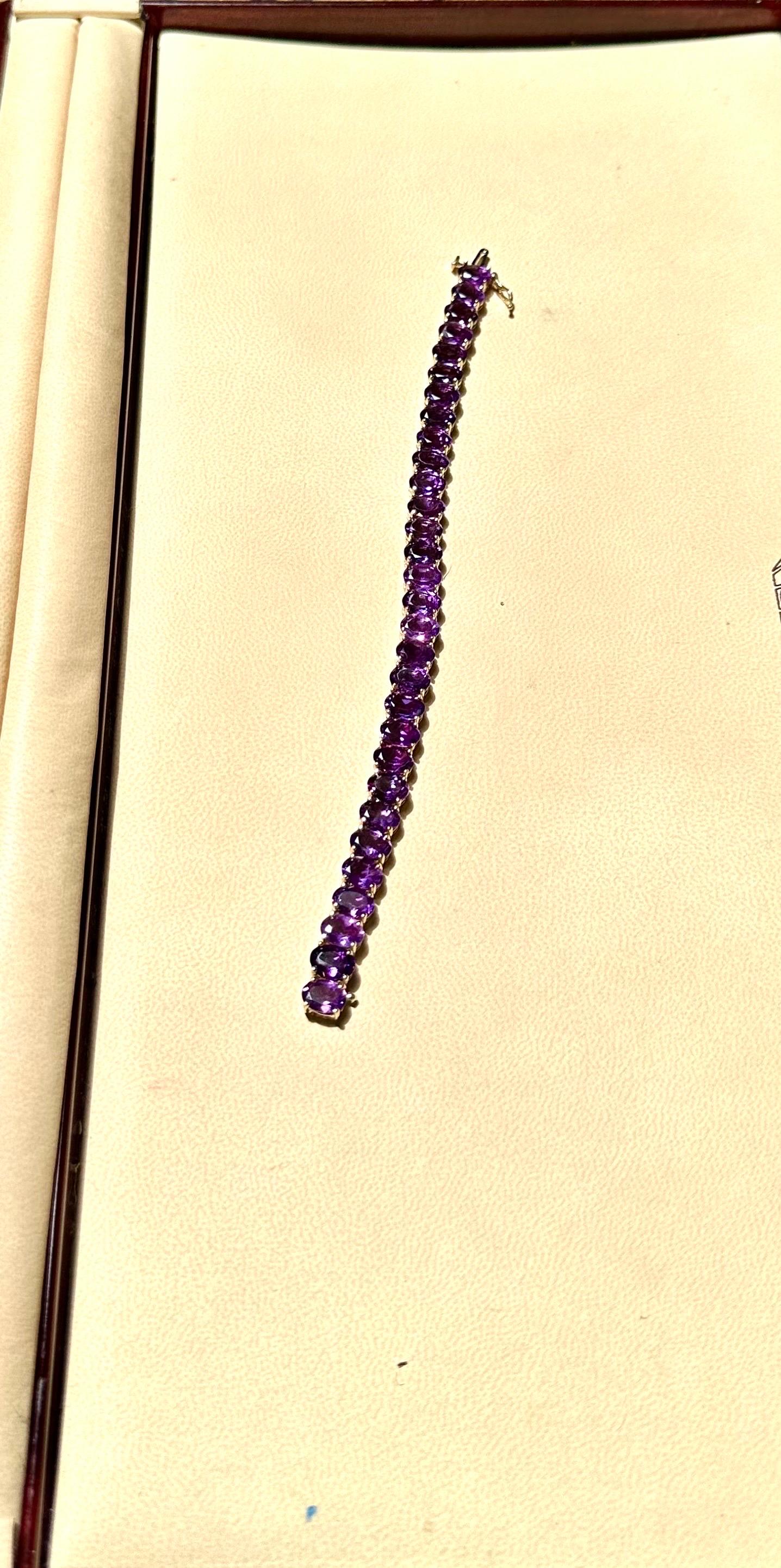 amethyst diamond bracelet