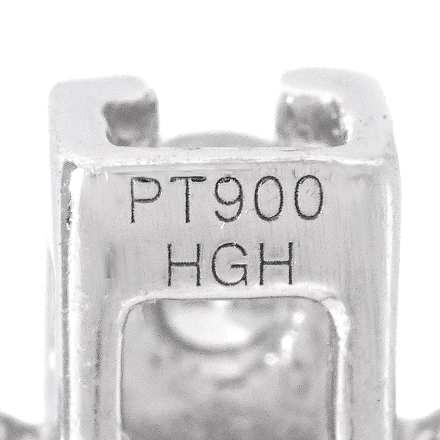 Women's or Men's 4.0 carats Diamond Line Bracelet For Sale