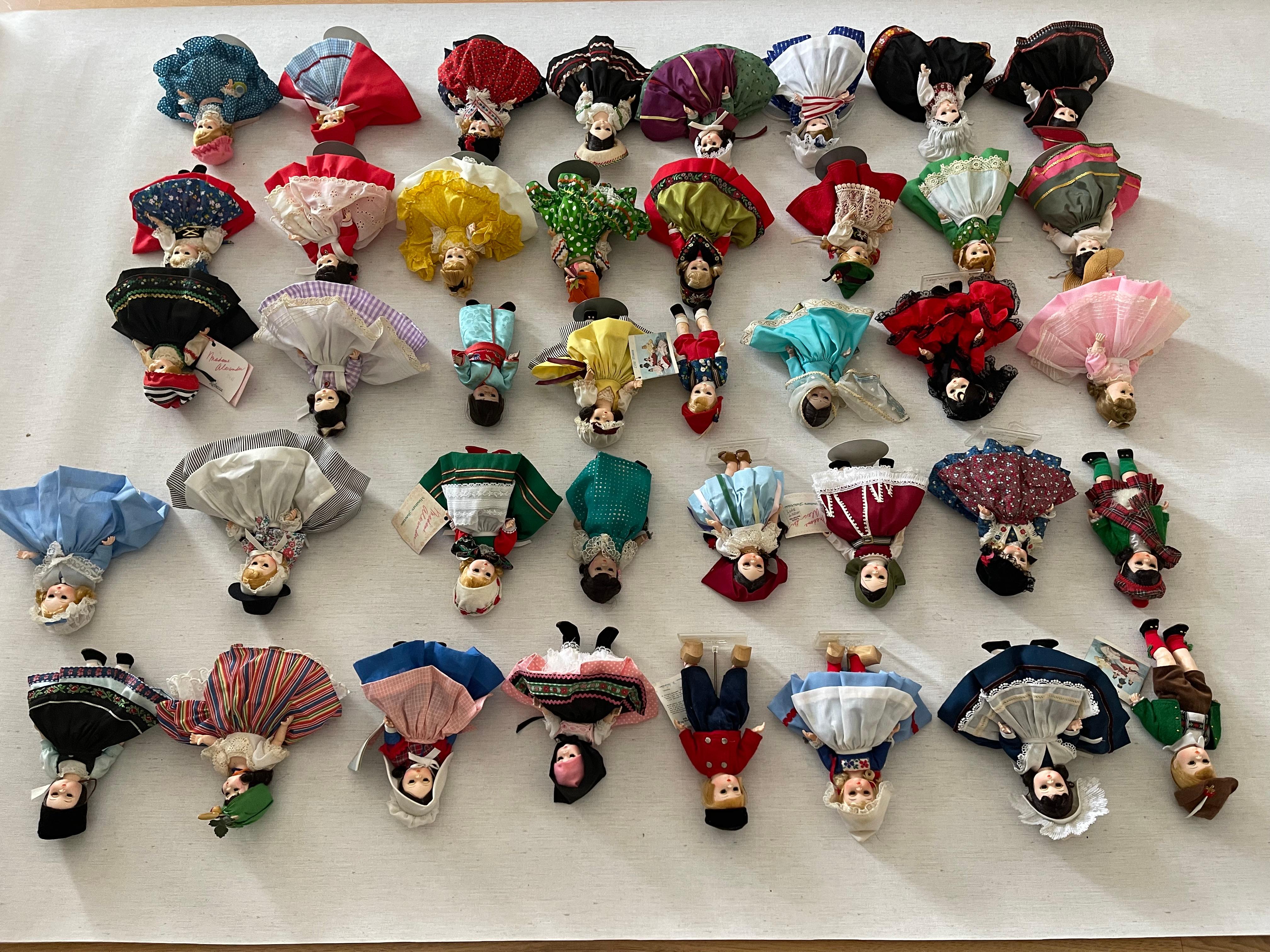 40 Bambole vintage Madame Alexander da 6 pollici Collectional in vendita 3