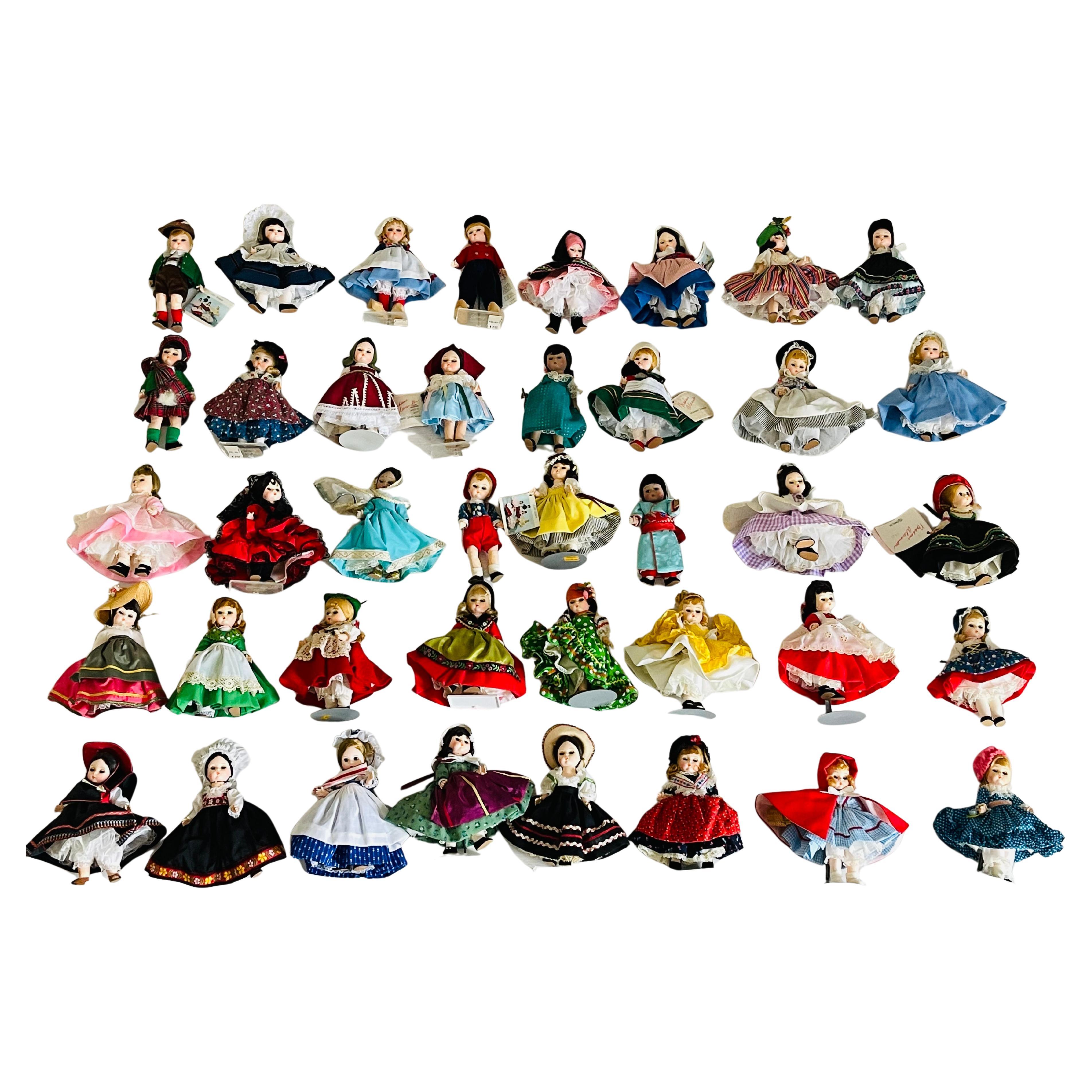 40 Vintage Madame Alexander 6" Dolls Collection'S