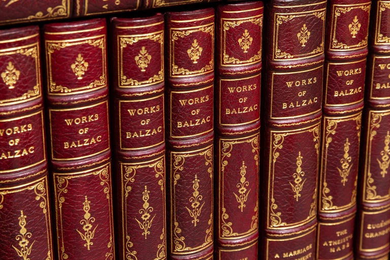 40 Volumes, Honoré de Balzac, The Complete Works For Sale at 1stDibs