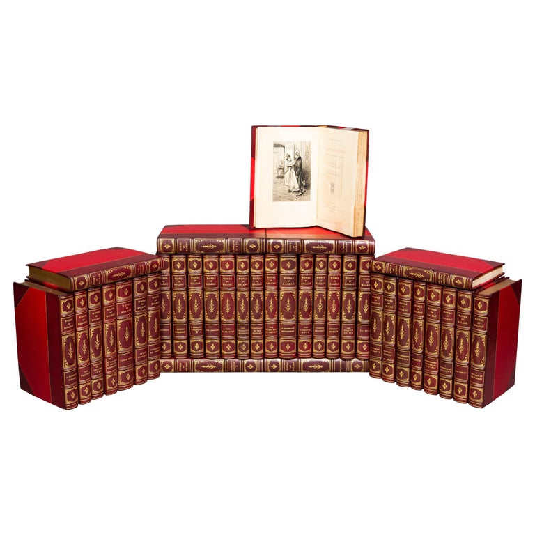 40 Volumes, Honoré de Balzac, The Complete Works For Sale at 1stDibs