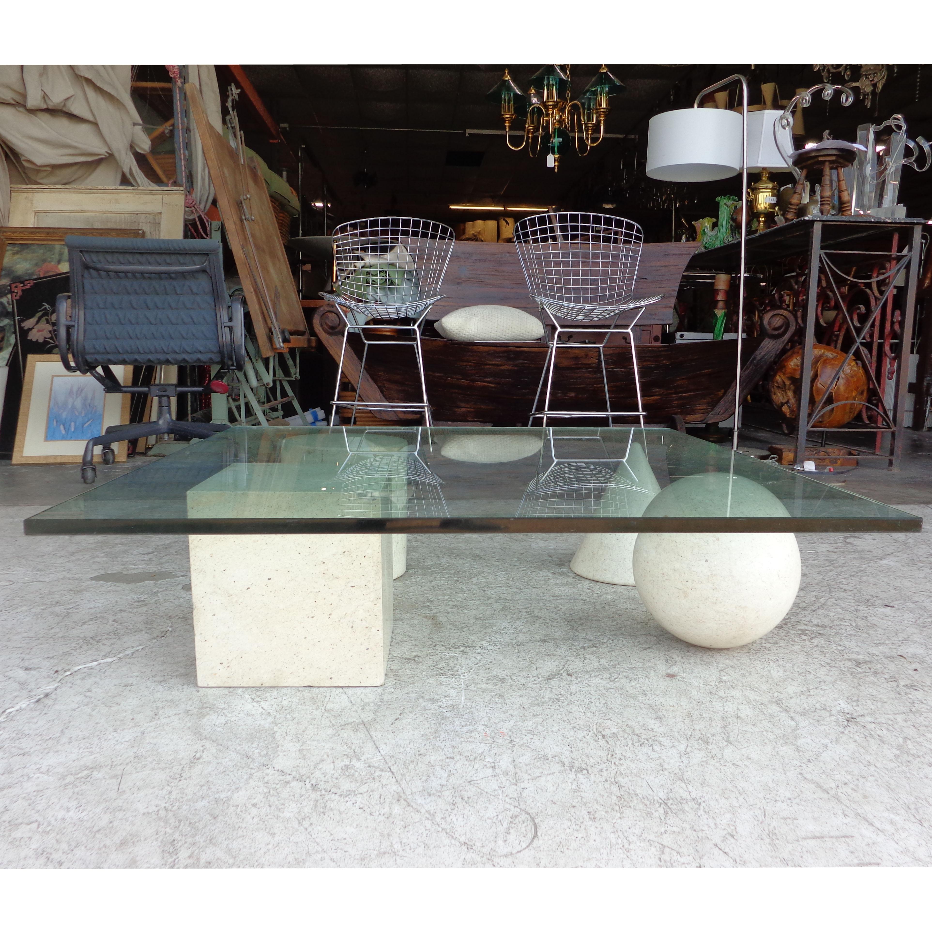 White Marble Metafora Table Designed by Massimo & Lella Vignelli In Good Condition In Pasadena, TX