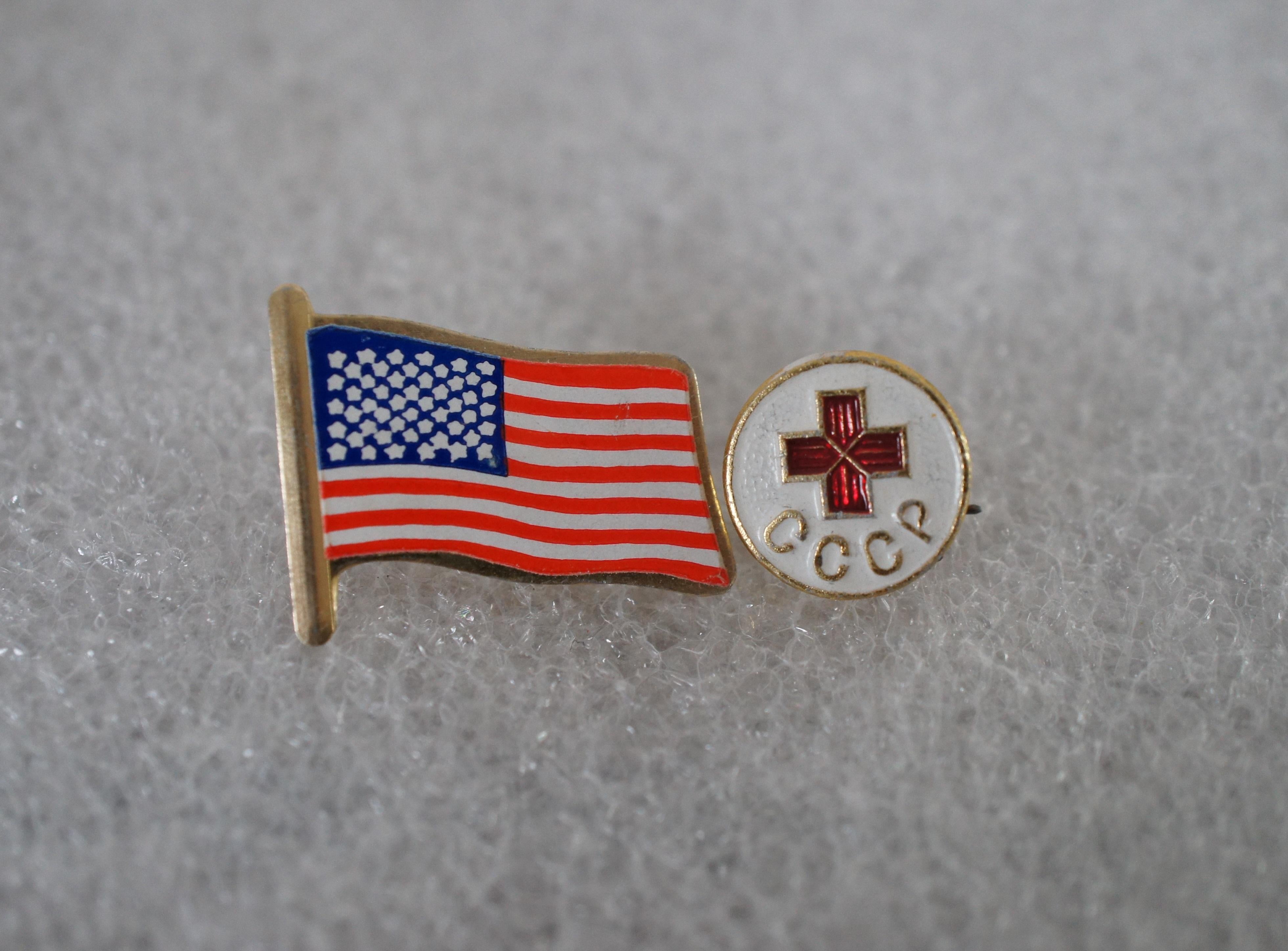 40 Wwi & Wwii First Aid Pins Tabs Red Cross Blood Donation Liberty Bond 2