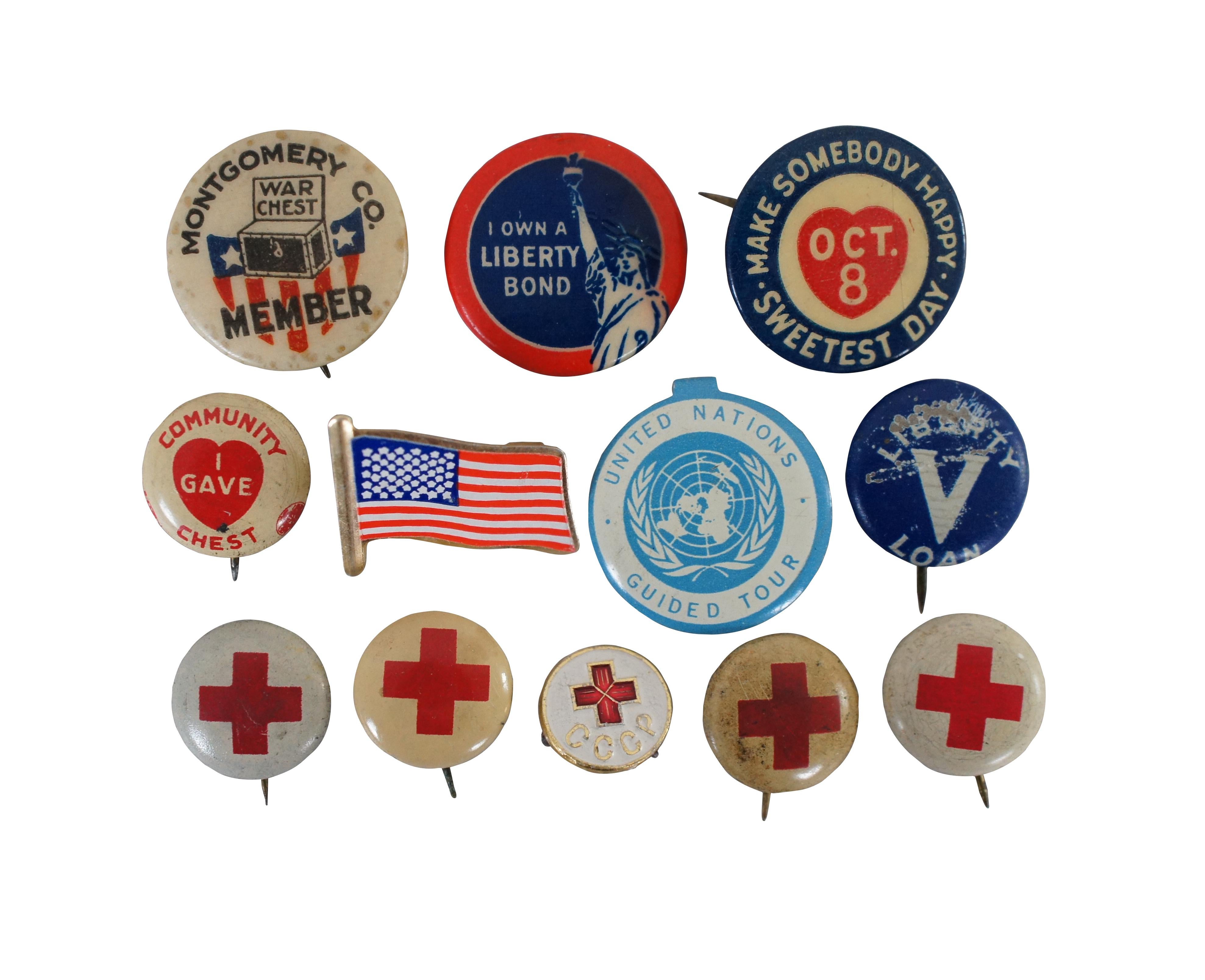 red cross pins for sale