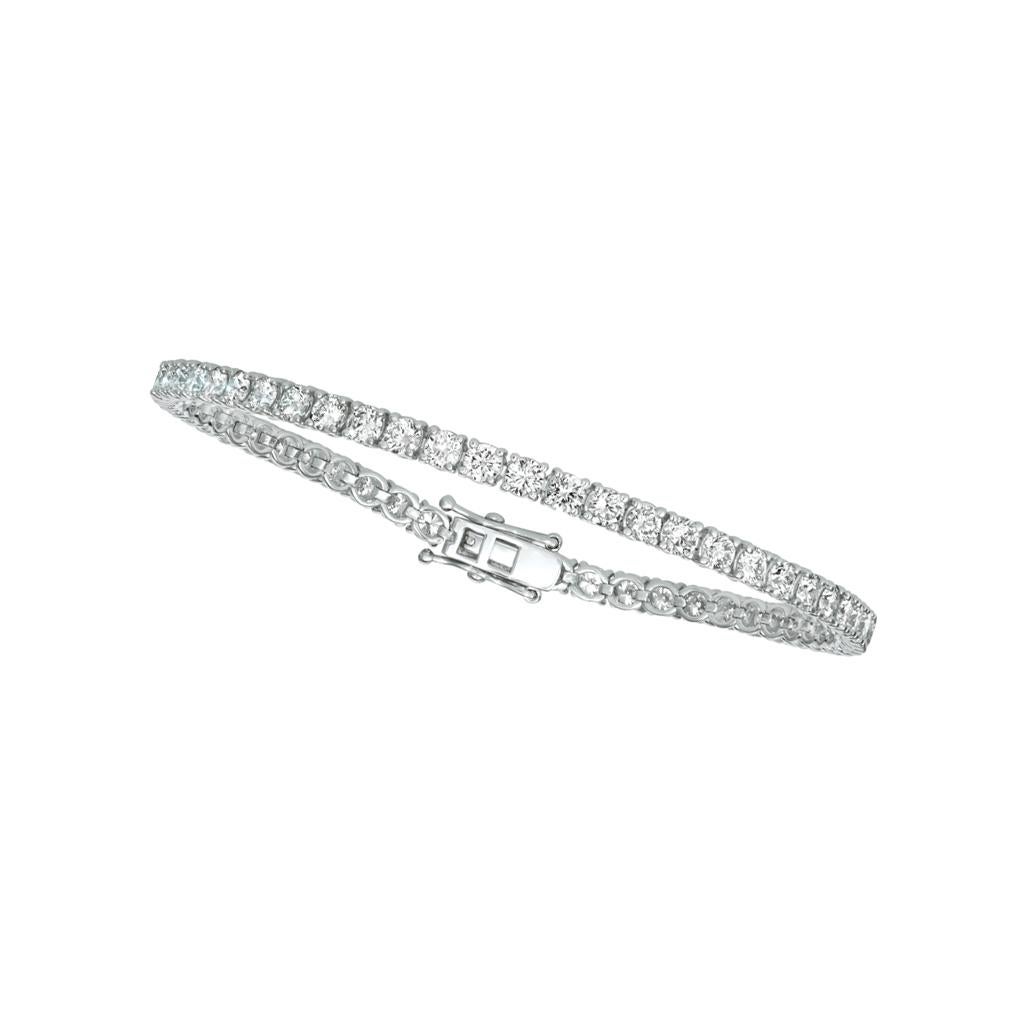 
4.00 Carat Natural Diamond Tennis Bracelet G SI 14K White Gold 7''

    100% Natural Diamonds, Not Enhanced in any way Round Cut Diamond Tennis Bracelet 
    4.00CT
    G-H 
    SI  
    14K White Gold, prong style 
    7 inches in length
    62
