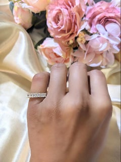 4.00 Carat Radiant Cut Diamond Eternity Band