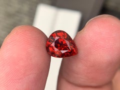 4.00 Carats Natural Spessartite Garnet Loose Gemstone Pear Shape