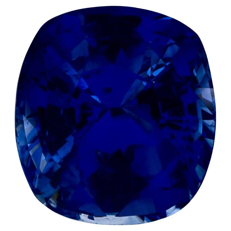 4.00 Ct Blue Sapphire Cushion Loose Gemstone
