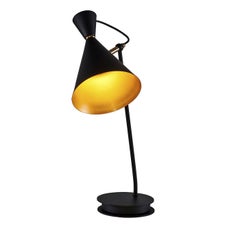 4012/L1 Black and Gold Table Lamp
