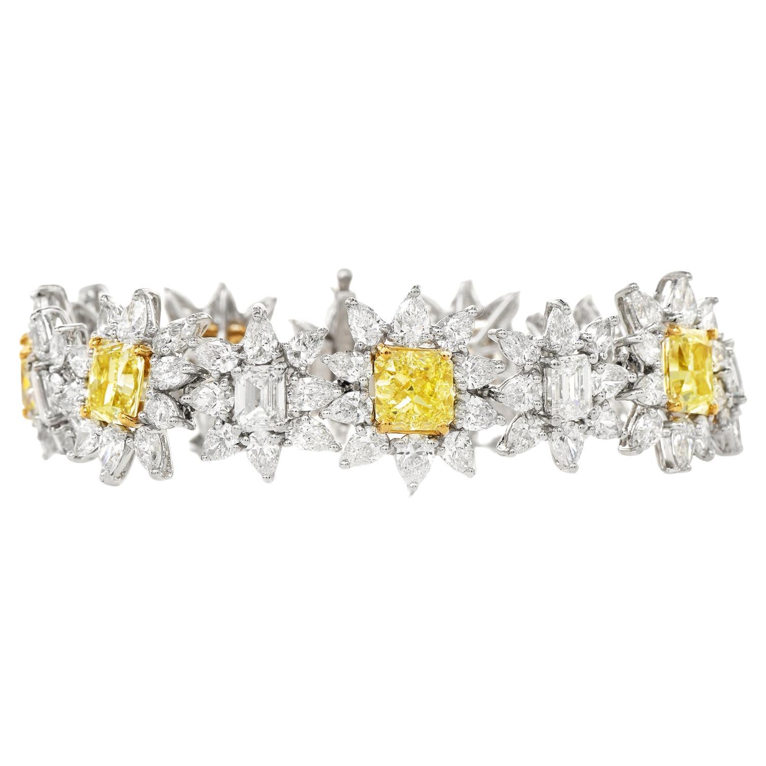 Emerald Cut Yellow Diamond High Jewellery Ring | Graff