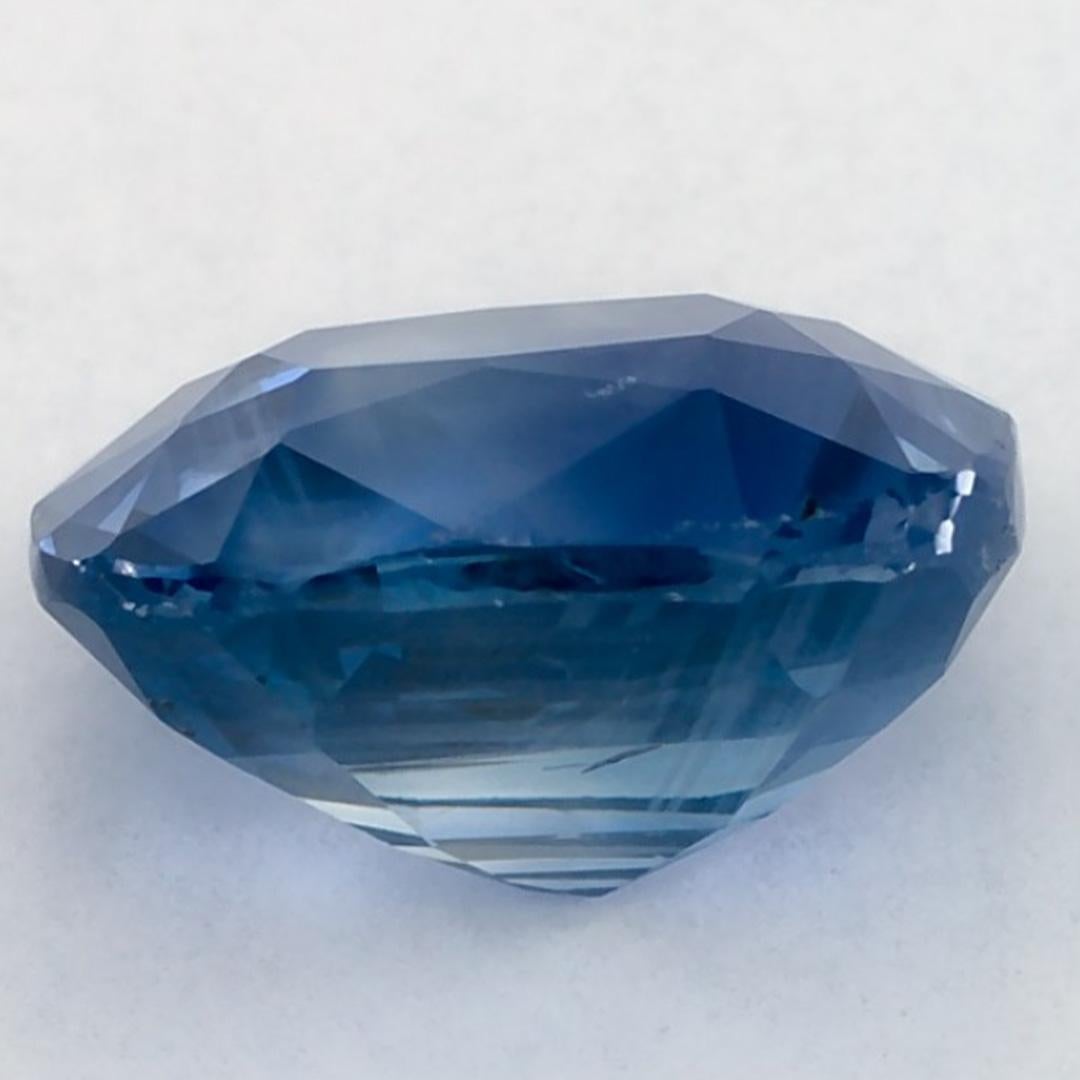 4.02 Karat Blauer Saphir Cushion Loser Edelstein im Zustand „Neu“ im Angebot in Fort Lee, NJ