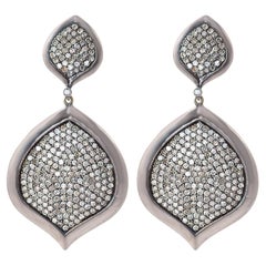 4.03 Carat Diamond Drop Earrings