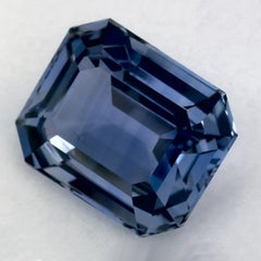 4.03 Ct Blue Sapphire Octagon Cut Loose Gemstone
