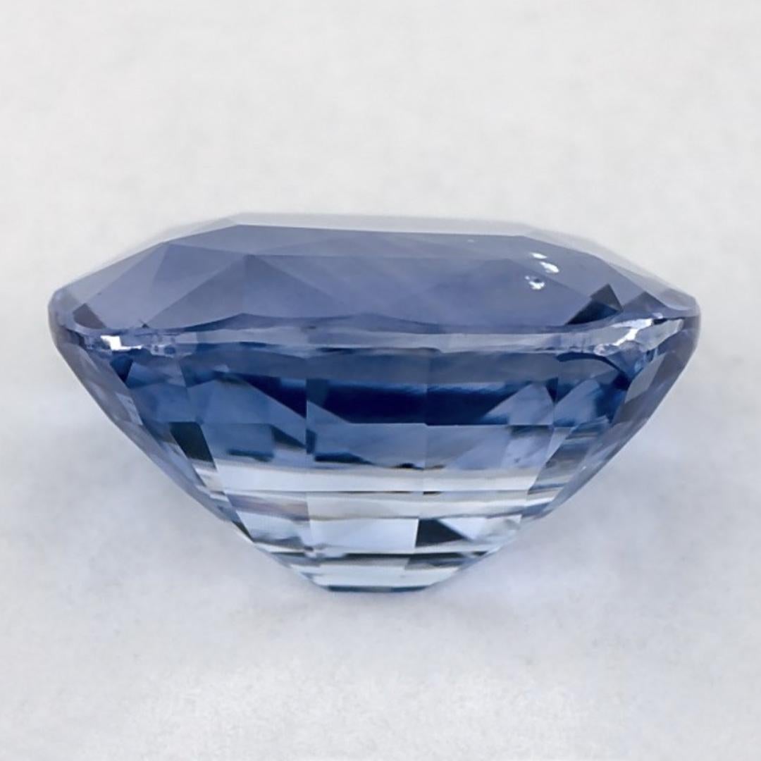 4.04 Ct Blue Sapphire Octagon Loose Gemstone In New Condition For Sale In Fort Lee, NJ