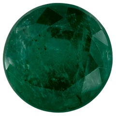 4.04 Ct Smaragd Runde Lose Edelstein