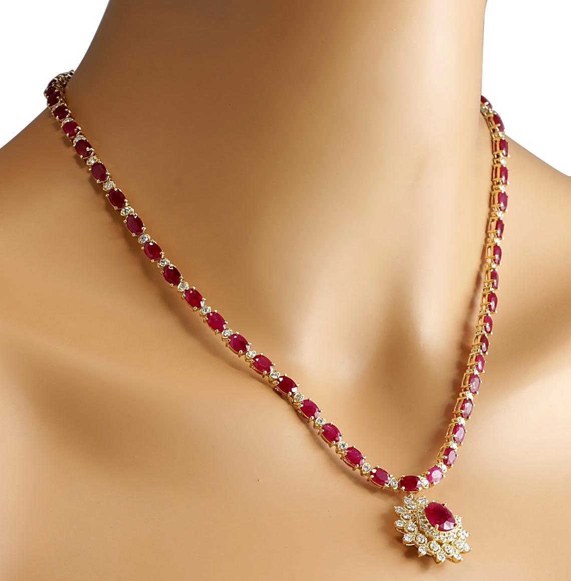 ruby necklace designs indian style
