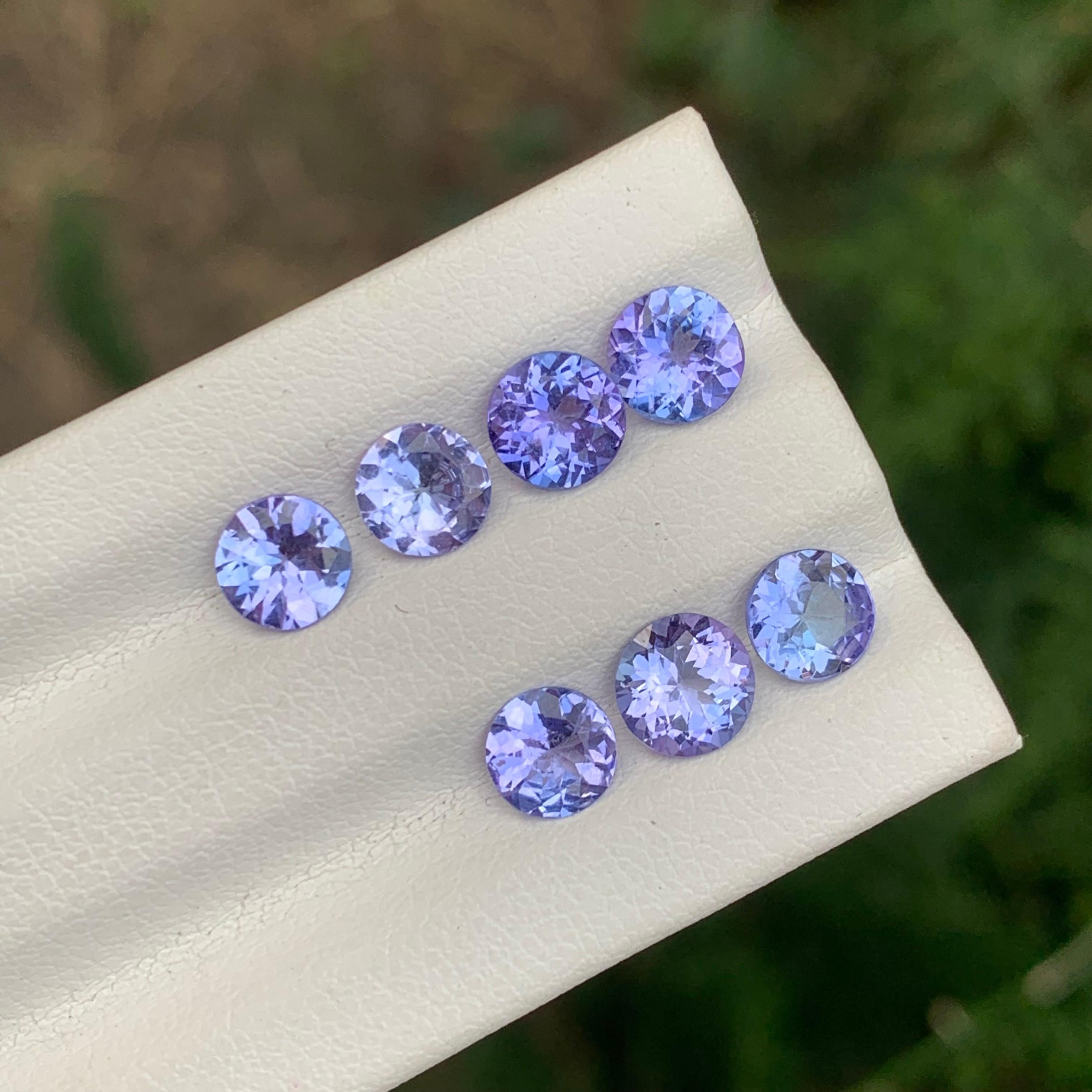 4.05 Carat Natural Loose Tanzanite Lot For Jewellery Making For Sale 5