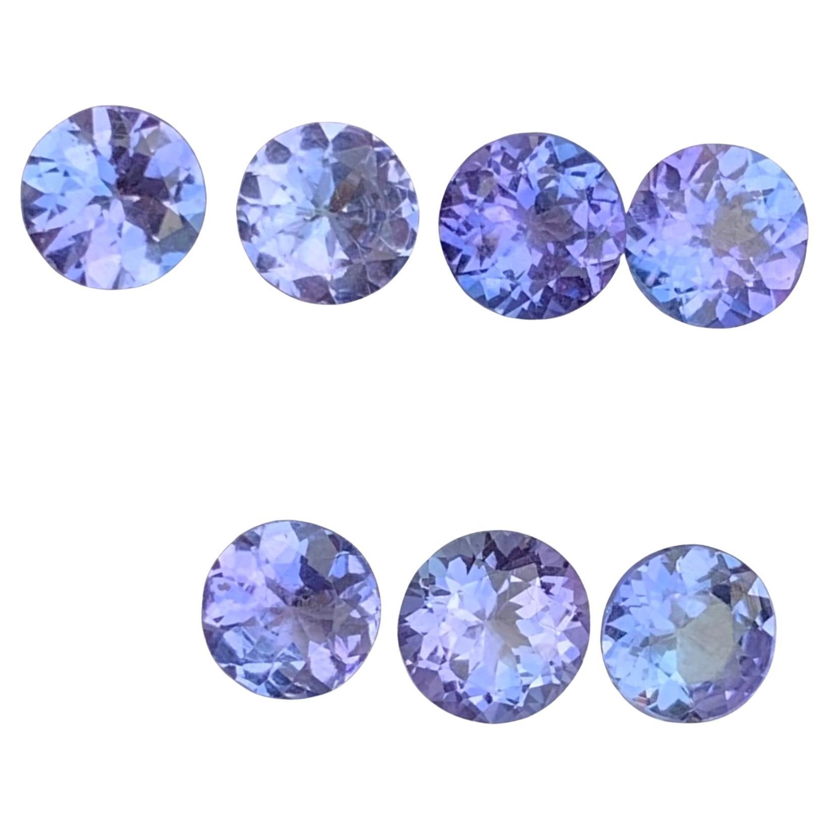 4.05 Carat Natural Loose Tanzanite Lot For Jewellery Making