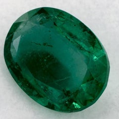 4.05 Ct Emerald Oval Loose Gemstone
