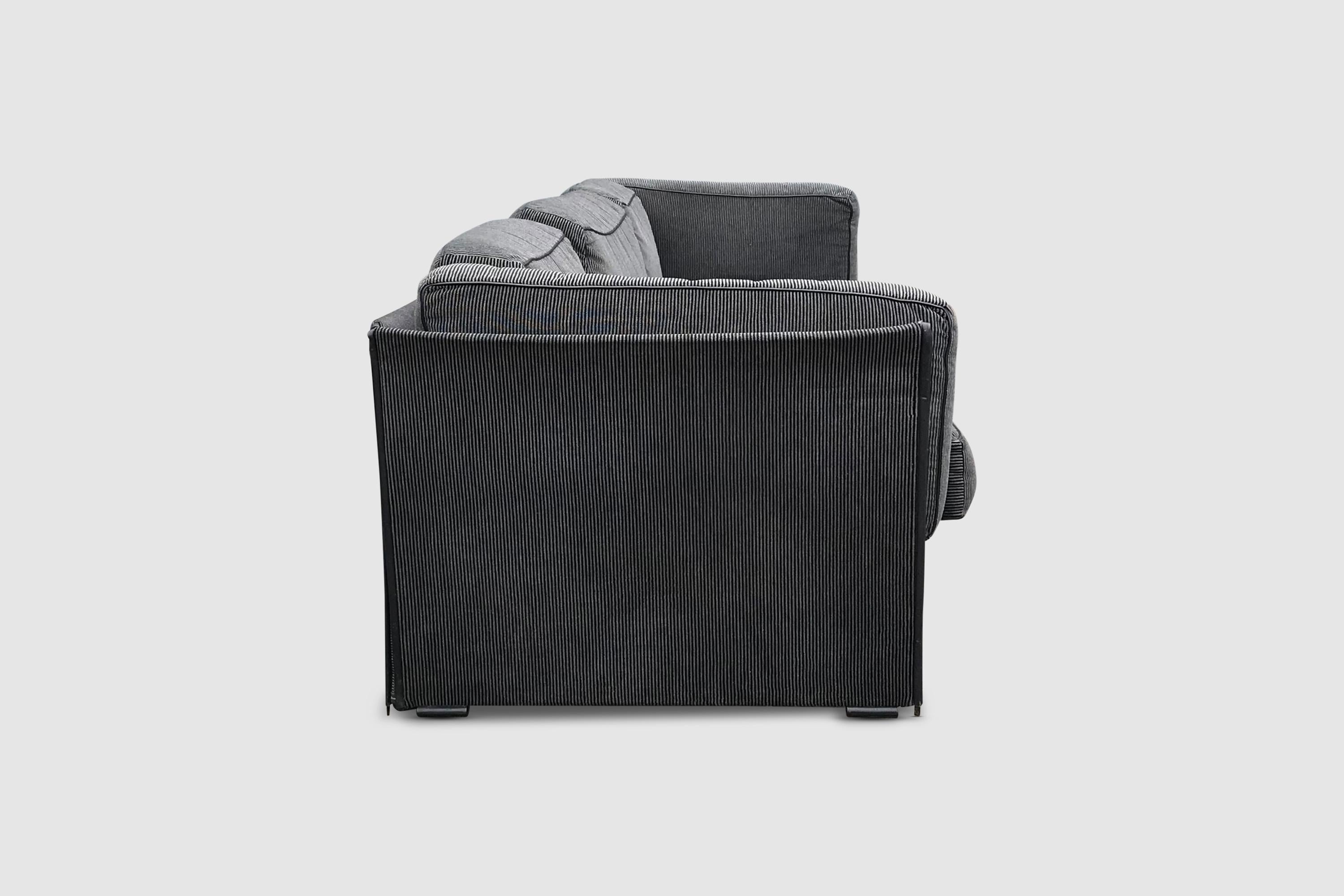 Late 20th Century 405 Duc 3-Seater Sofa by Mario Bellini for Cassina, 1970s