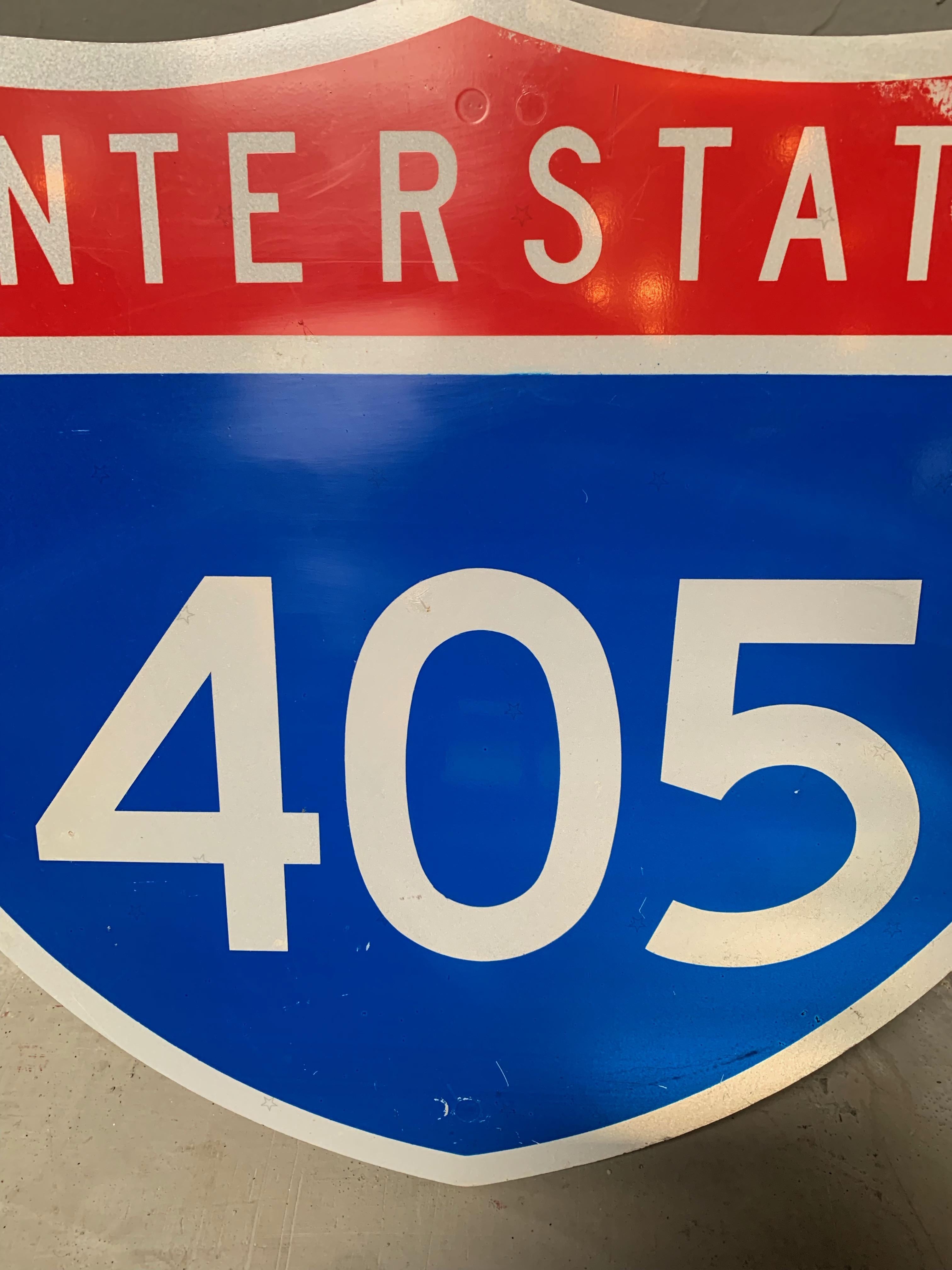 interstate 405 sign