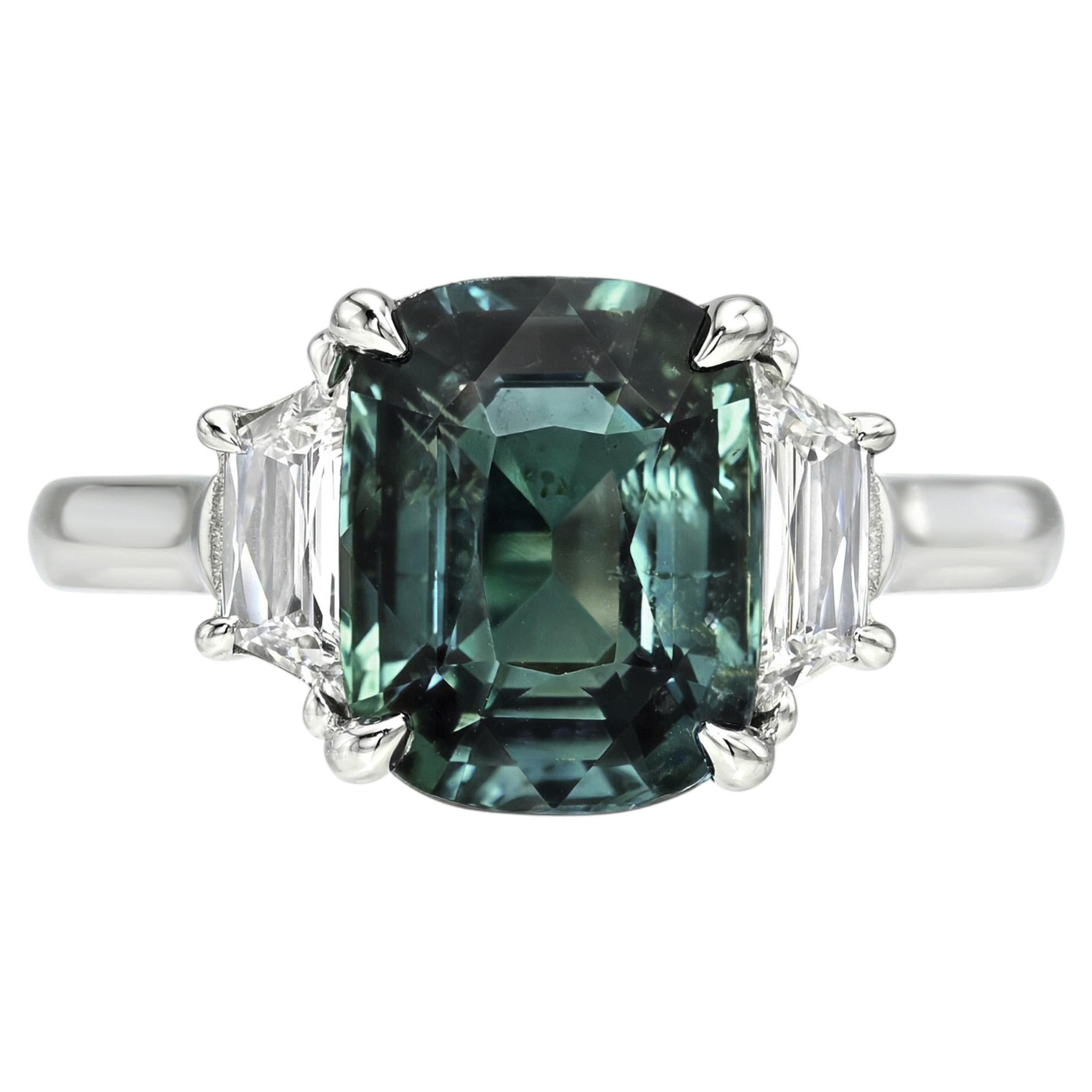 What stone is green?