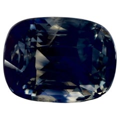 4.06 Ct Blue Sapphire Cushion Loose Gemstone