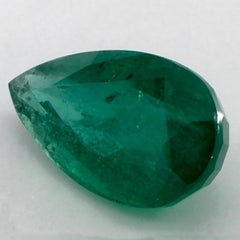 4.06 Ct Emerald Pear Loose Gemstone