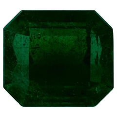 4.07 Ct Emerald Octagon Cut Loose Gemstone