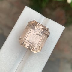 40.70 Carat Natural Loose Golden Topaz Emerald Shape Gemstone